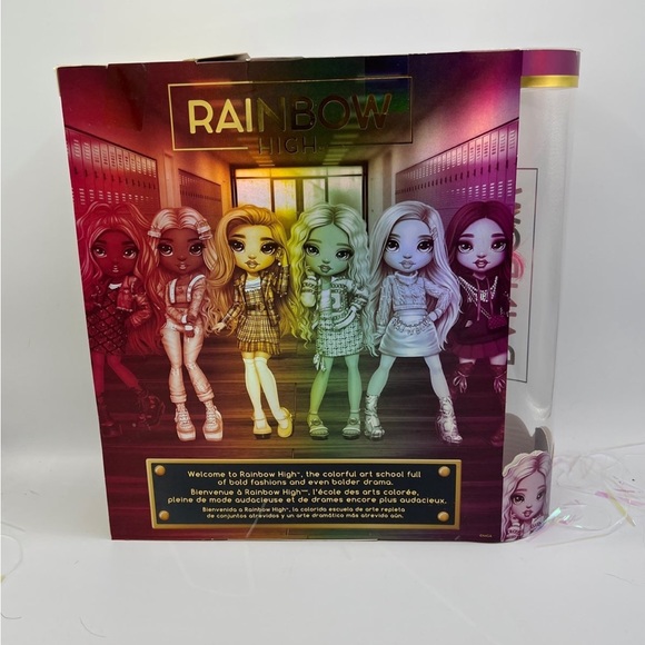 Rainbow High Series 3 Daria Roselyn Fashion Doll New In Box with two outfit - Picture 4 of 14